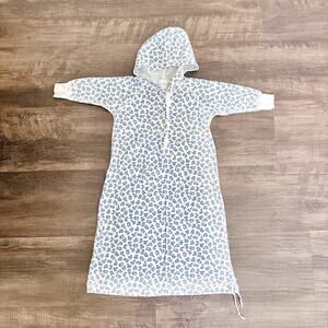 VINTAGE HANNA ANDERSSON BABY HOODED BUNTING GOWN